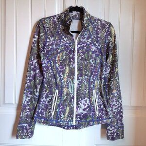 Lululemon Define Floral Foliage Full Zip Jacket SZ 6